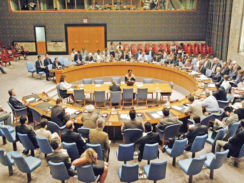إحدى جلسات مجلس الامن (أرشيف)
