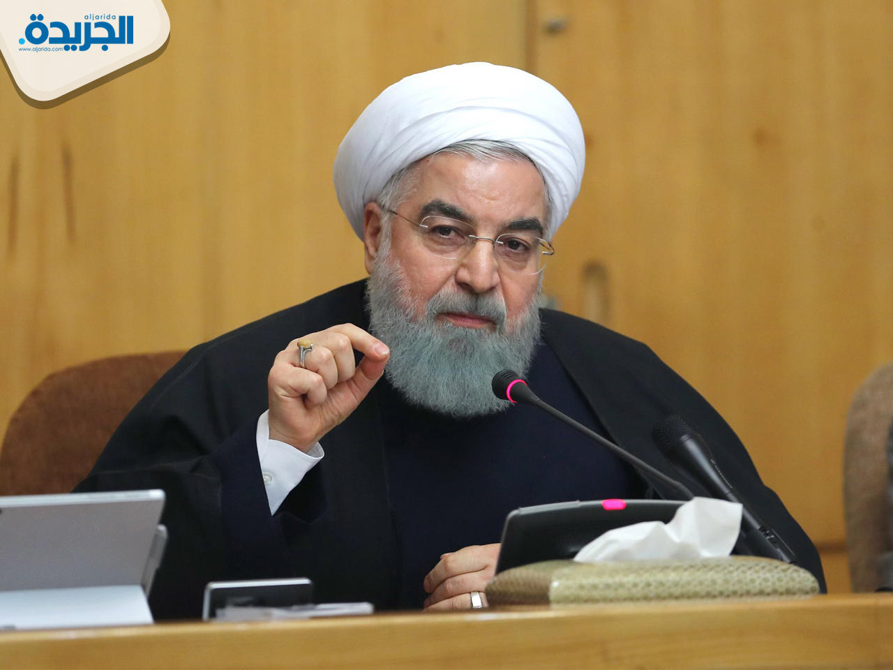 الرئيس الإيراني حسن روحاني
