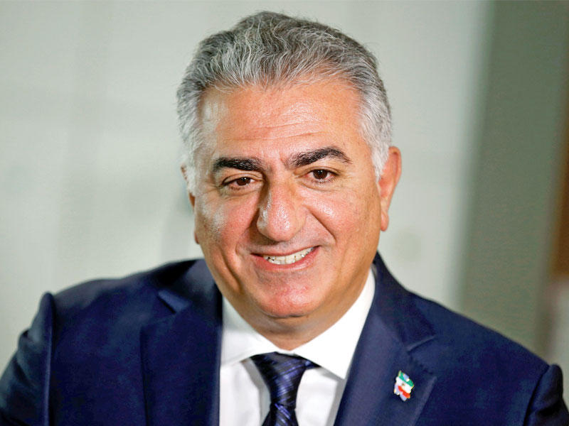 رضا بهلوي نجل شاه إيران