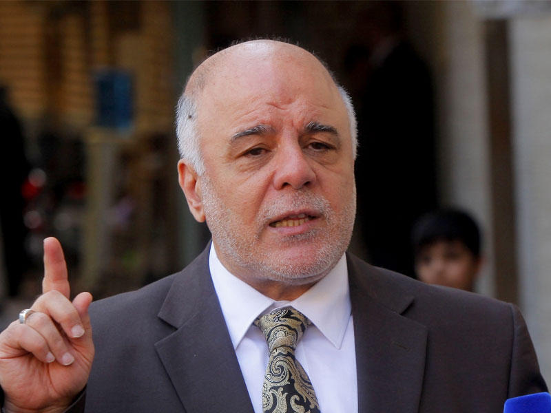 رئيس الوزراء العراقي حيدر العبادي