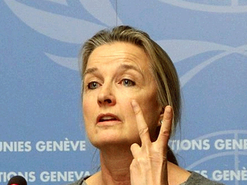  ممثل منظمة الصحة العالمية في سورية إليزابيث هوف