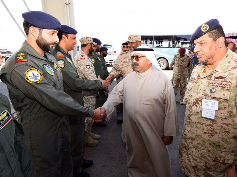  ناصر الصباح يتفقد قوات «الأمل» في السعوديةn