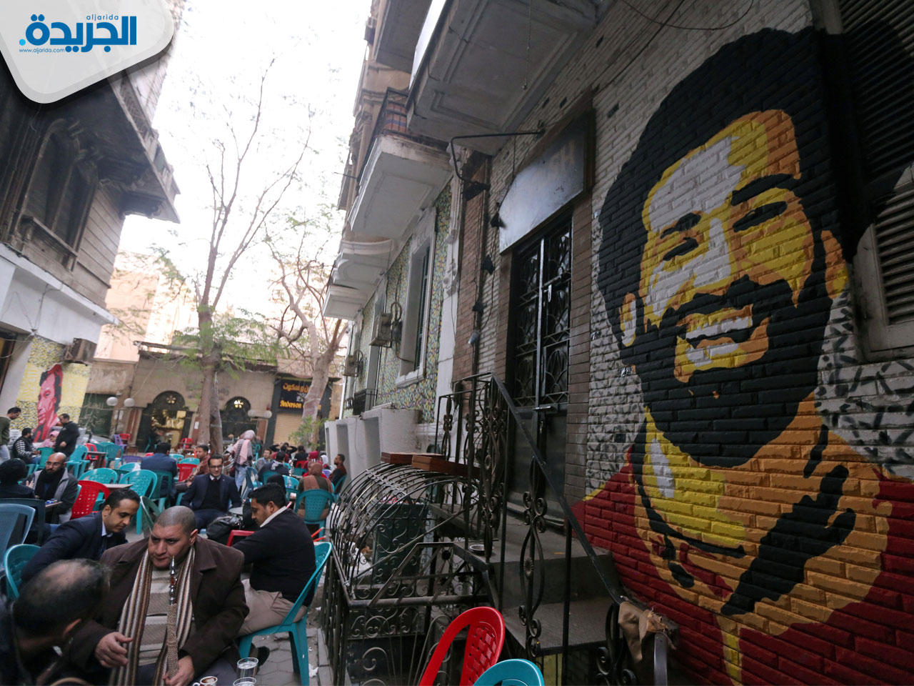 صلاح أيقونة رياضية مصرية عند التجوال بين الحواري