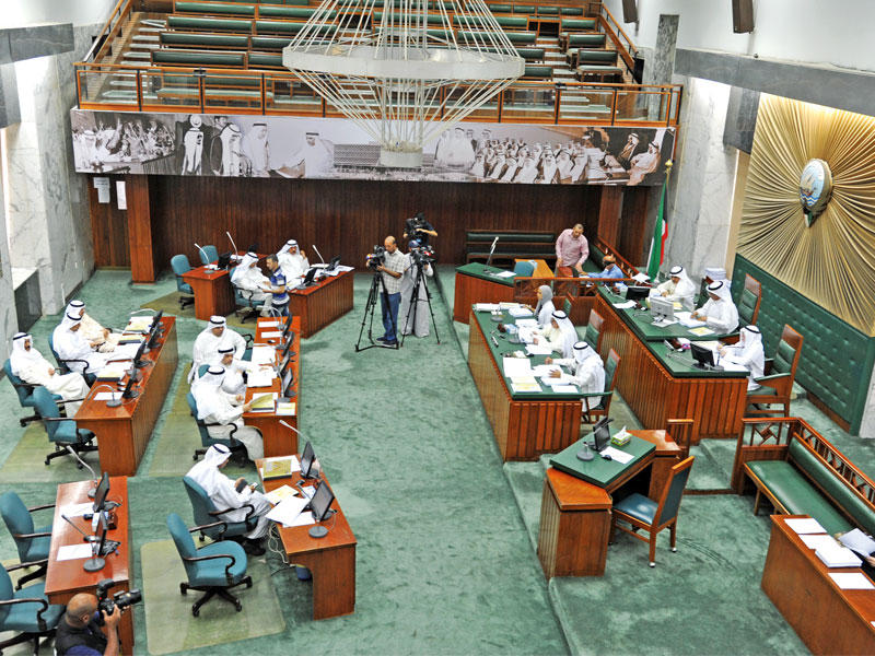 جلسة سابقة للمجلس البلدي