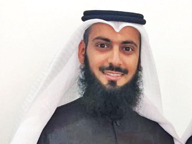 رئيس الاتحاد العام لطلبة الكويت في مصر صالح العازمي