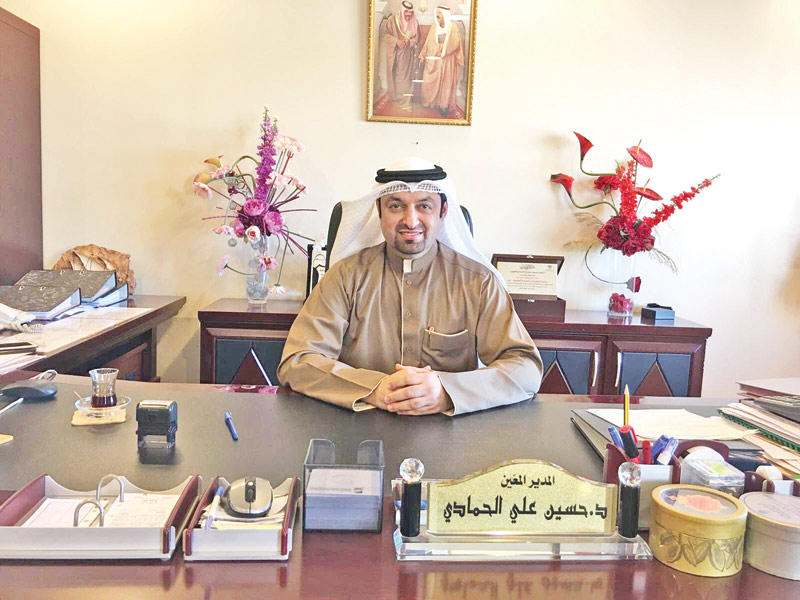 المدير المعين في جمعية الصليبيخات والدوحة التعاونية د. حسين الحمادي