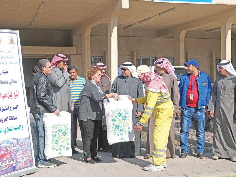 مشاركون في الحملة