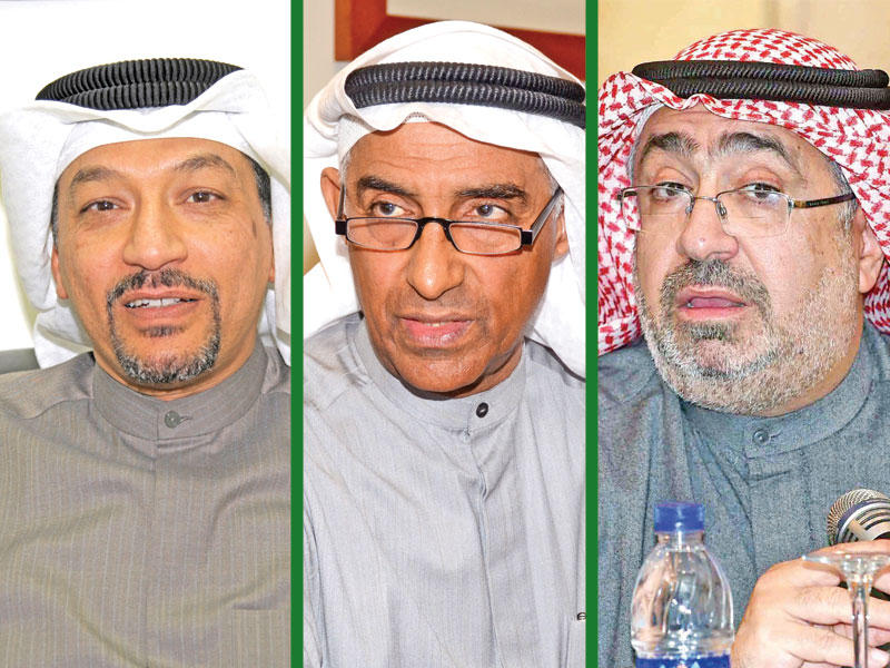 توفيق الجراح - فيصل الشرهان - عبدالعزيز الشداد