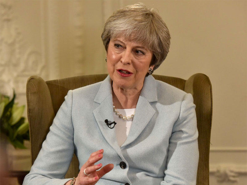  رئيسة وزراء بريطانيا تيريزا ماي