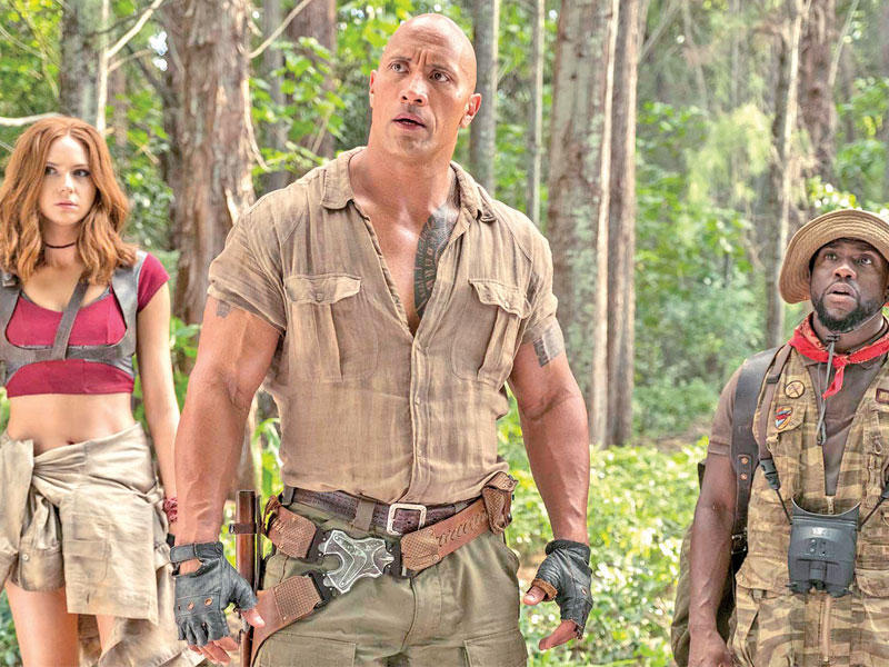 من فيلم «جومانجي»