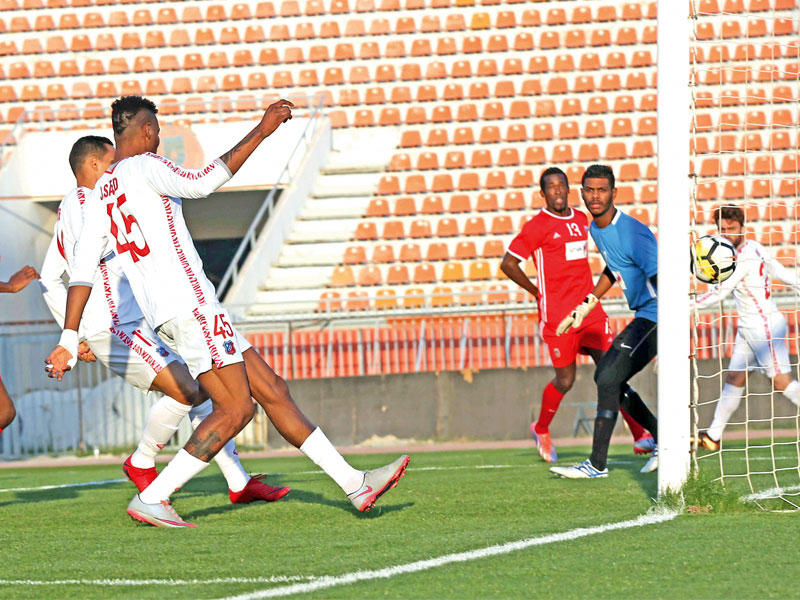 هدف فابيانو الأول في مرمى الصليبيخات