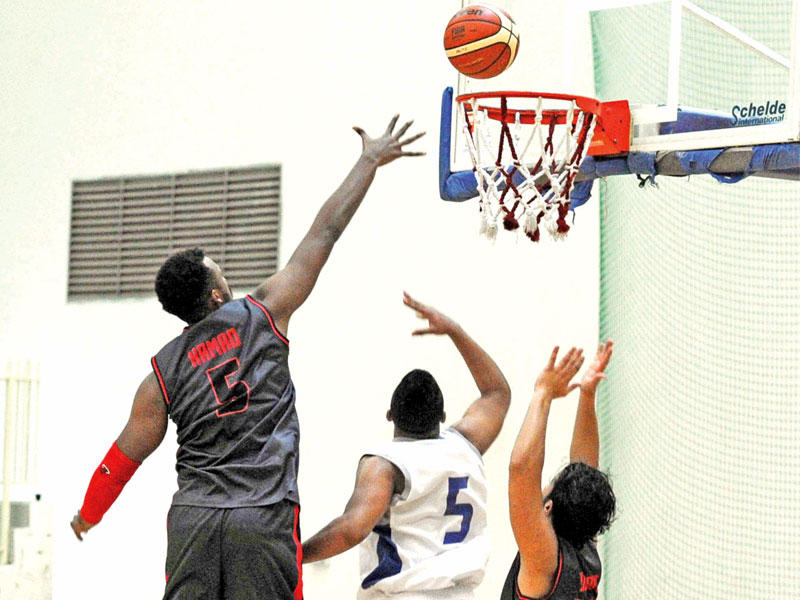 جانب من مواجهة الجهراء والكويت في الدور التمهيدي 