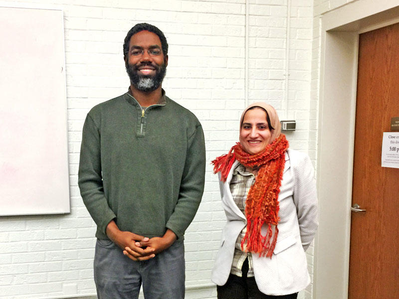 الكاظمي خلال مشاركتها في برنامج الزمالة