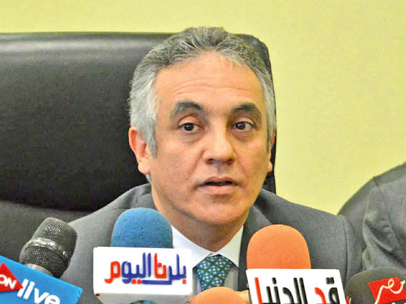  المتحدث الرسمي باسم الهيئة الوطنية للانتخابات المصرية المستشار محمود الشريف