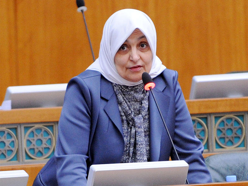  وزيرة الشؤون الاجتماعية والعمل وزيرة الدولة للشؤون الاقتصادية هند الصبيح