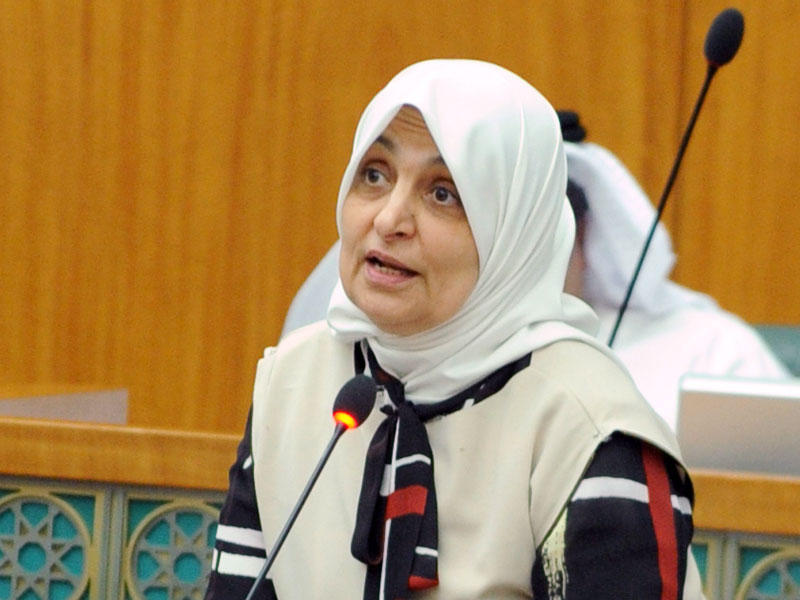 وزيرة الشؤون الاجتماعية والعمل وزيرة الدولة للشؤون الاقتصادية هند الصبيح