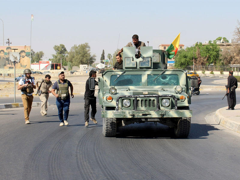 دخول القوات العراقية إلى كركوك