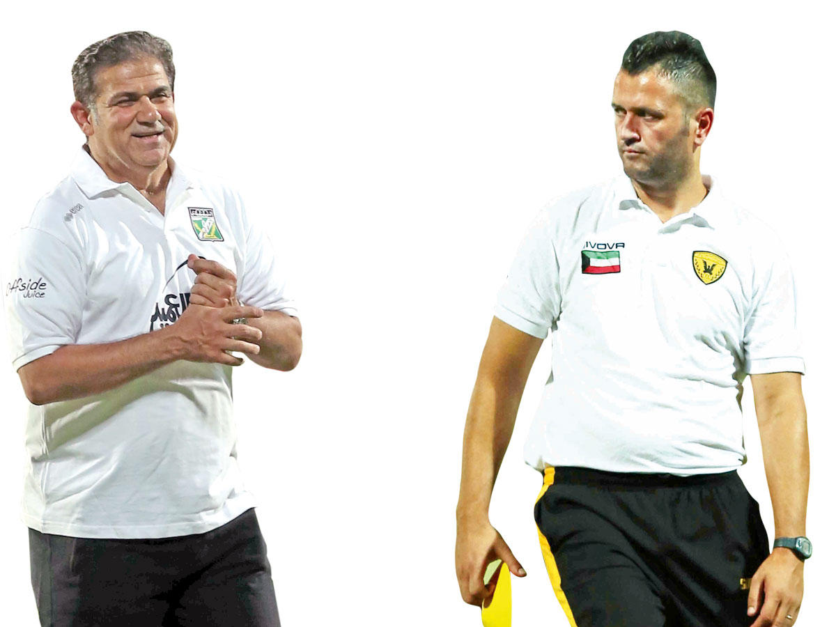 المدرب الكرواتي داليبور - المدرب محمد إبراهيم