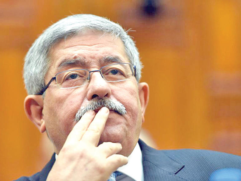 رئيس الوزراء الجزائري، أحمد أويحيى