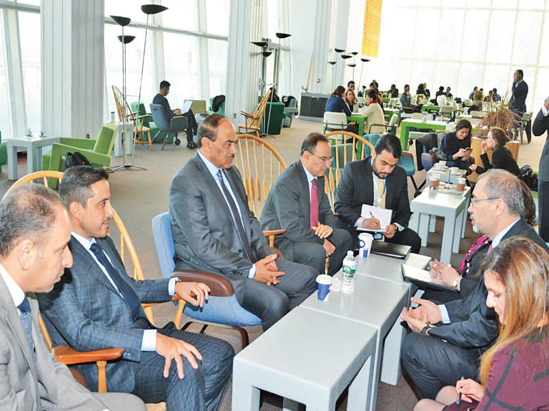 الخالد خلال لقائه وزير الخارجية الأردني