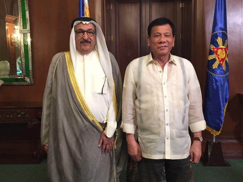 السفير الكويتي في الفلبين مساعد الذويخ 