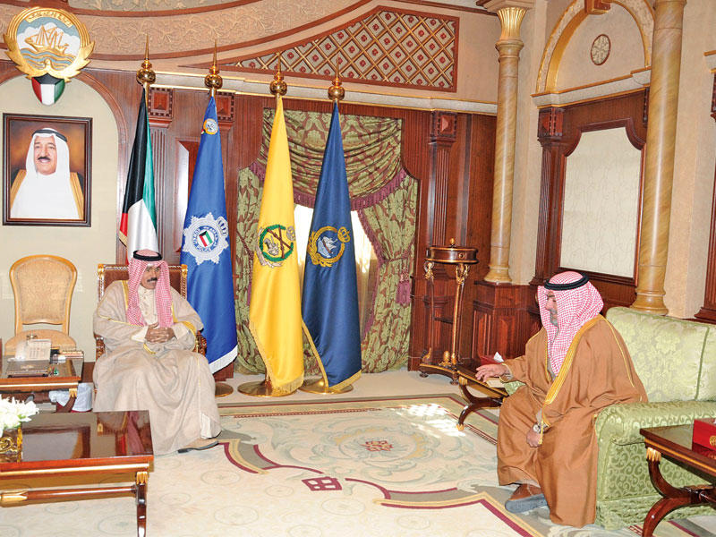 ولي العهد مستقبلاً رئيس جهاز الأمن الوطني 