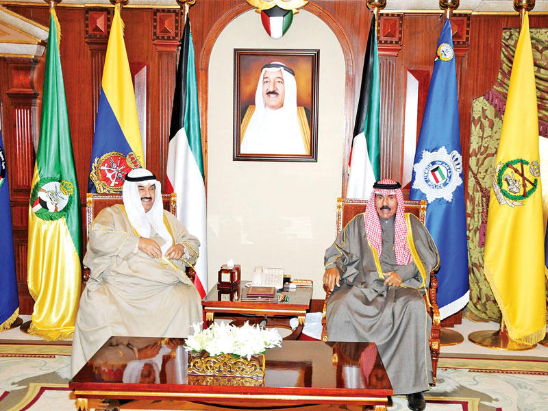 ولي العهد مستقبلاً ناصر المحمد