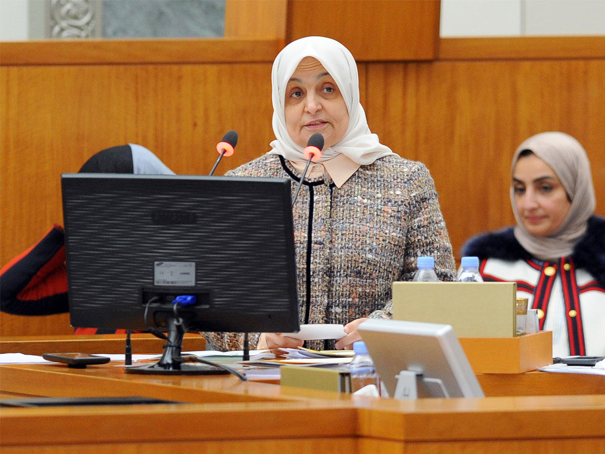 وزيرة الشؤون الاجتماعية والعمل وزيرة الدولة للشؤون الاقتصادية هند الصبيح