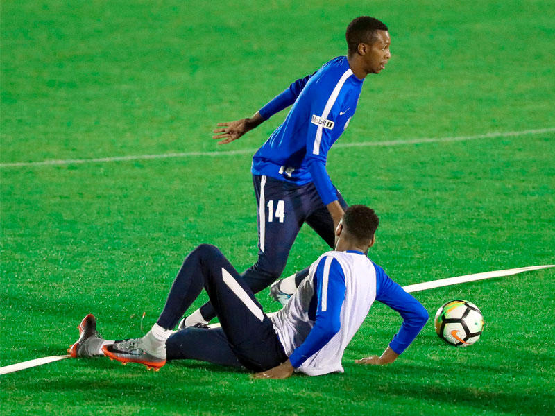 جانب من التدريب الأخير لفريق الهلالn