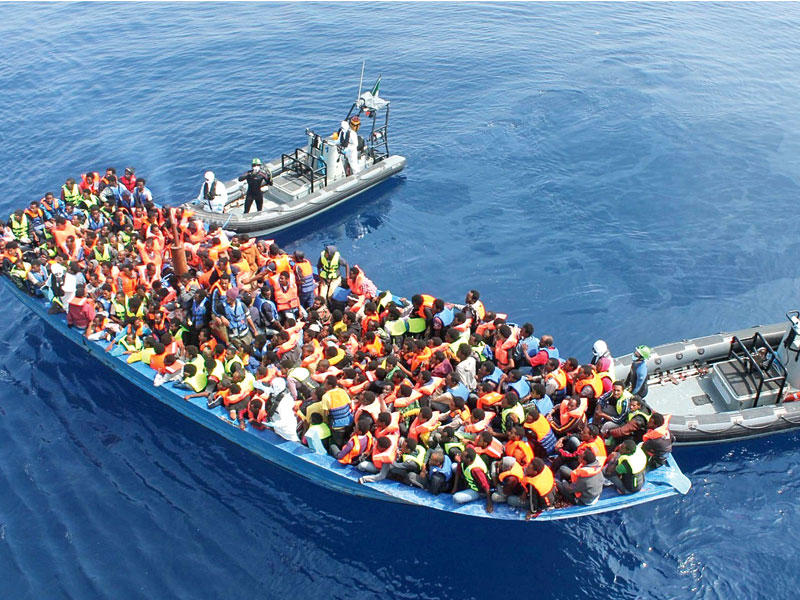 تهريب البشر من ليبيا عبر البحر الأبيض المتوسطn