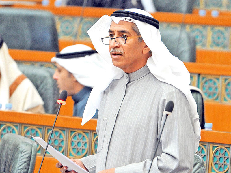  وزير الدولة لشؤون مجلس الأمة عادل الخرافي