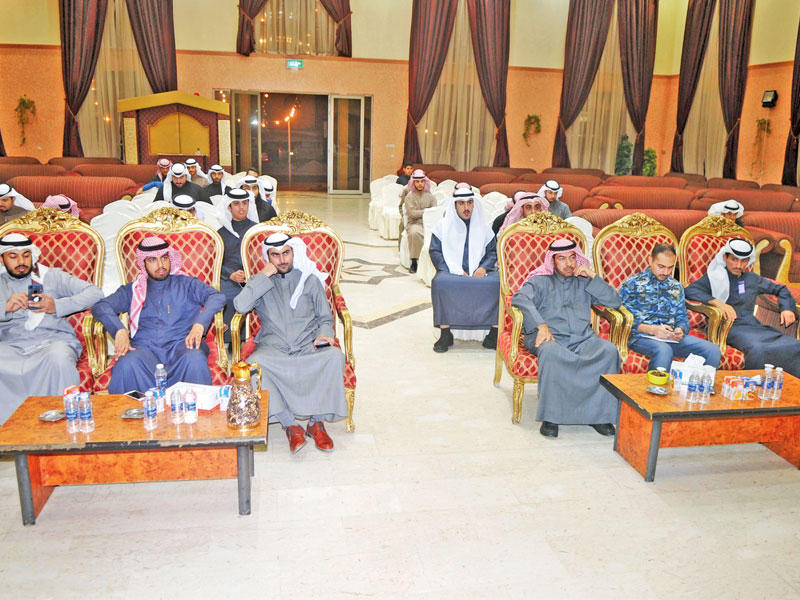  جانب من الحضور 