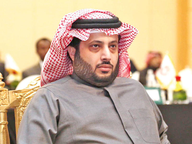  رئيس اللجنة الأولمبية في المملكة تركي آل الشيخ