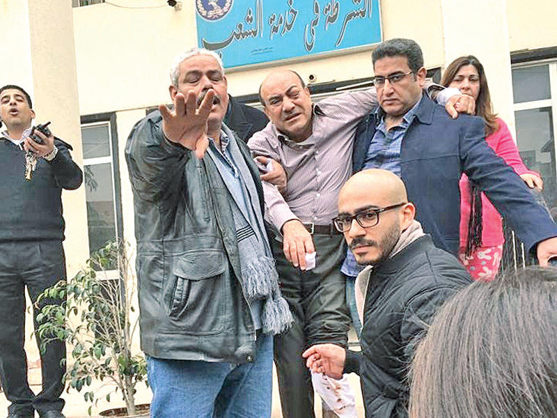 جنينة بعد الاعتداء عليه 