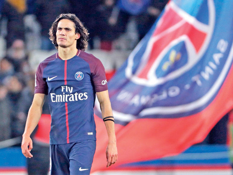 كافاني بعد انتهاء المباراة