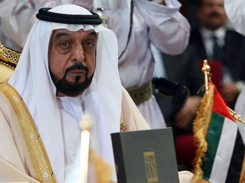 الشيخ خليفة بن زايد آل نهيان، رئيس دولة الإمارات العربية المتحدة