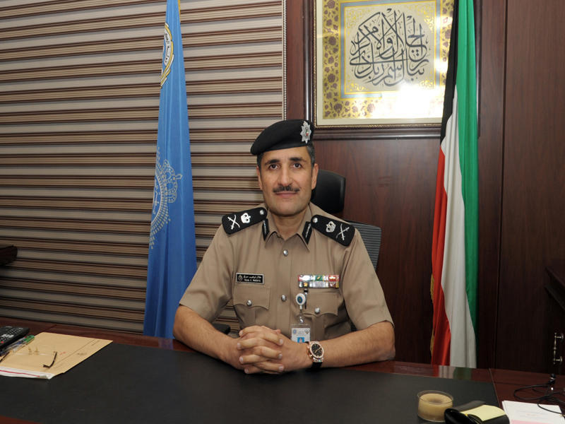 المدير العام للإدارة العامة لشؤون الإقامة اللواء طلال معرفي