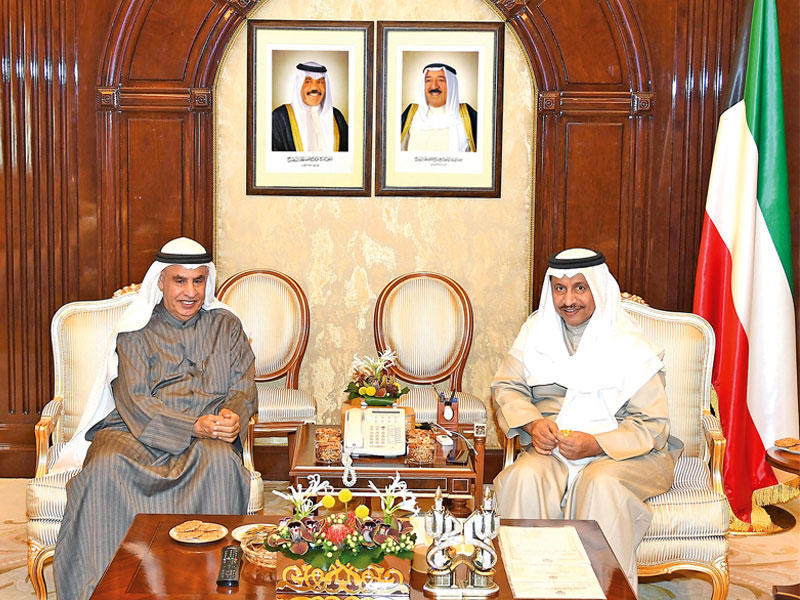 المبارك مستقبلاً الفضالة أمس