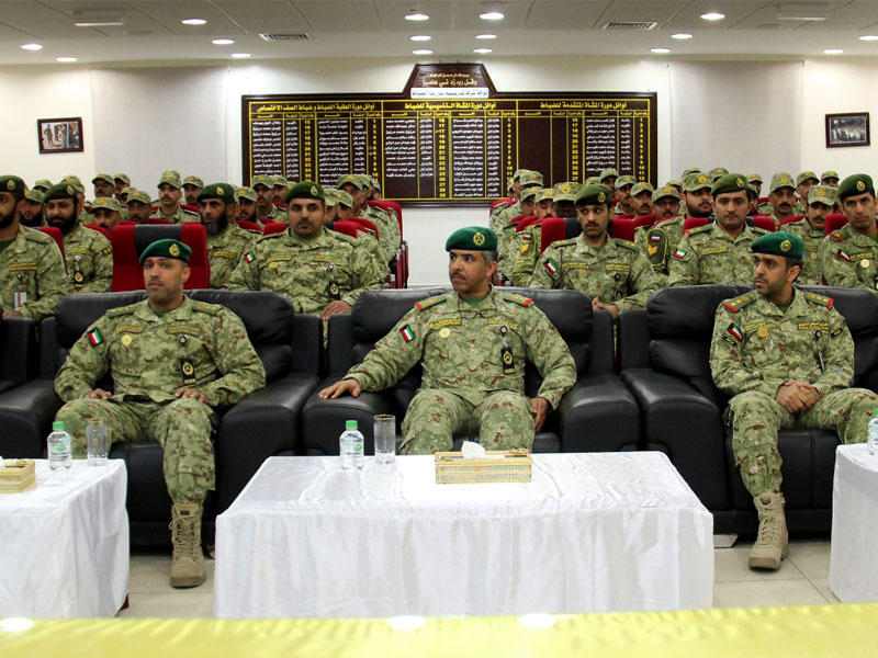 جانب من ضباط ومنتسبي دورات «الحرس الوطني» 