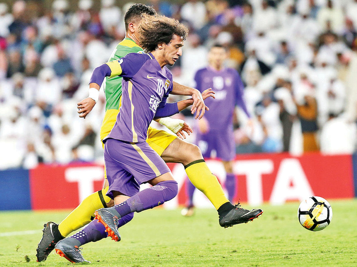 جانب من لقاء العين والمالكية البحريني