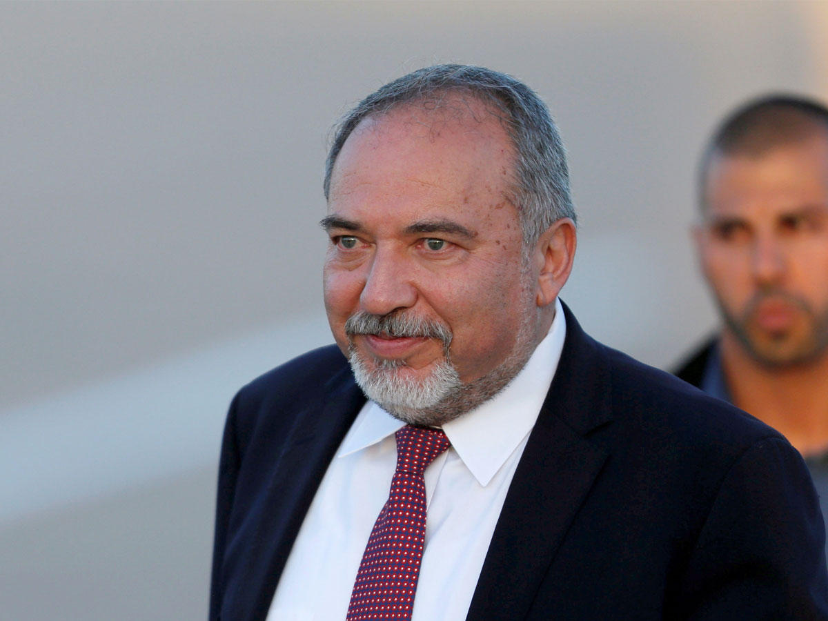 وزير ​الدفاع الإسرائيلي​ ​أفيغدور ليبرمان​