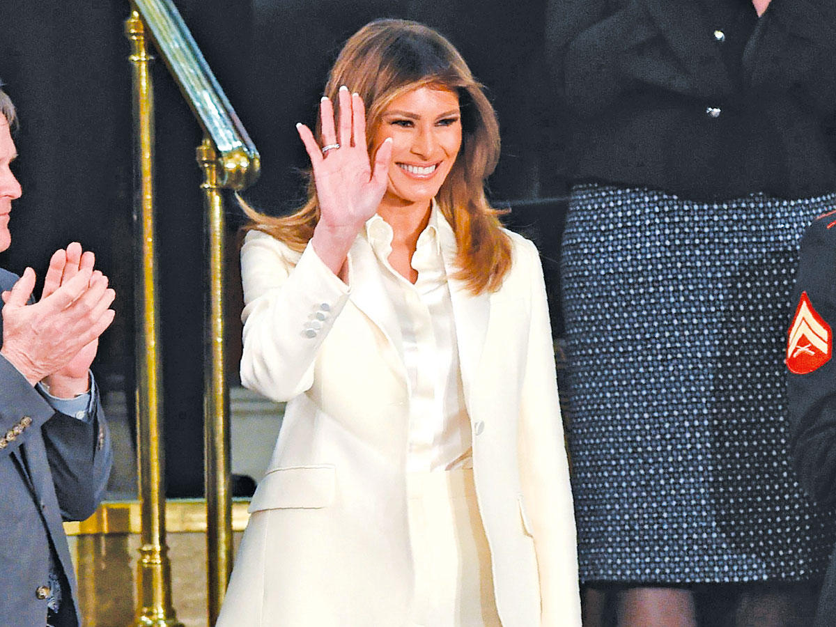 سيدة أميركا الأولى، ميلانيا ترامب