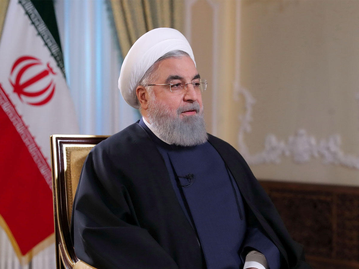 الرئيس الإيراني حسن روحاني