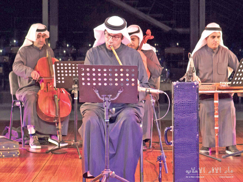 عازف الناي فيصل التميمي