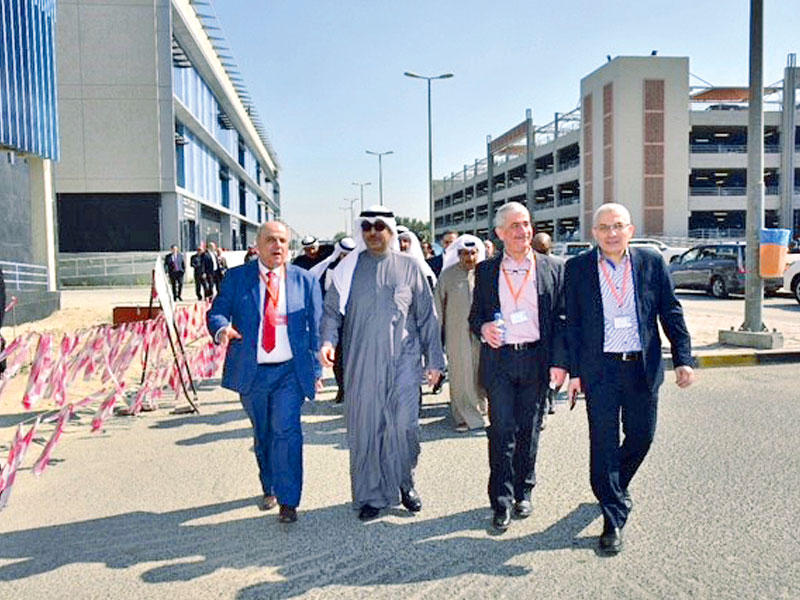 المشعل يتفقد مشروع توسعة مستشفى الفروانية