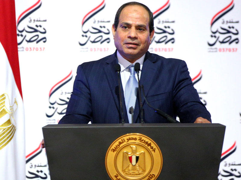 الرئيس المصري عبدالفتاح السيسي