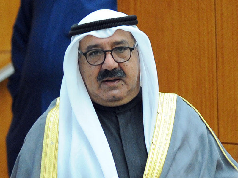 النائب الأول لرئيس مجلس الوزراء وزير الدفاع الشيخ ناصر الصباح