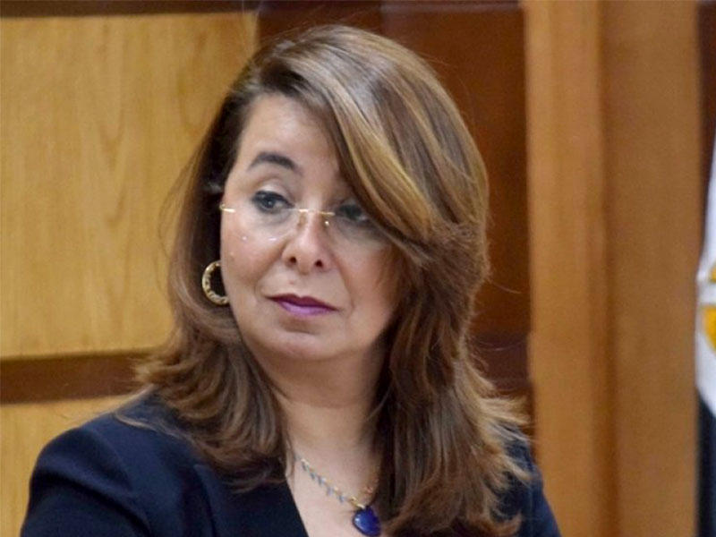 وزيرة التضامن الاجتماعي غادة والي