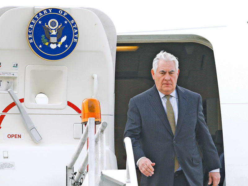  وزير الخارجية الأميركي ريكس تيلرسون