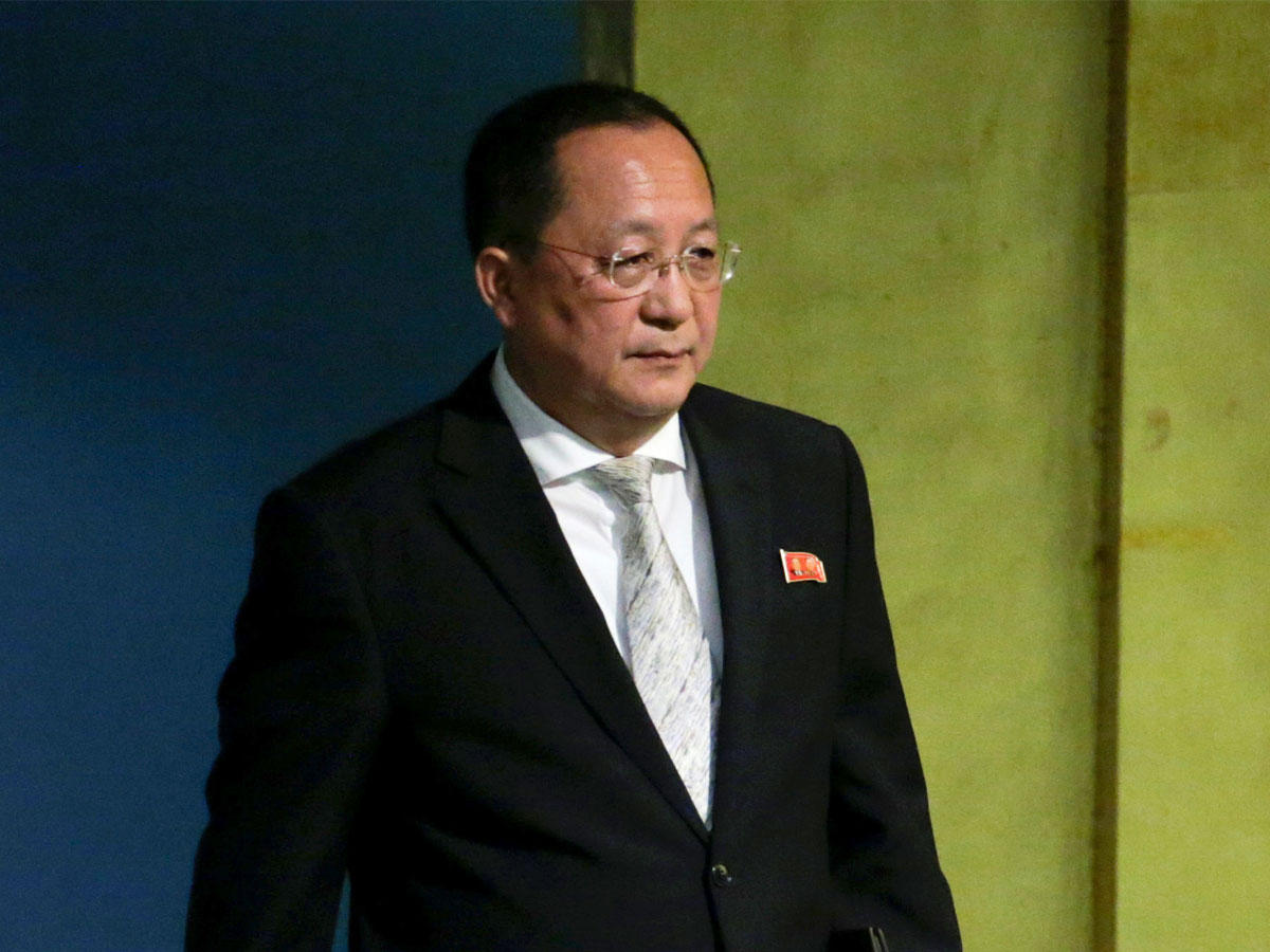 وزير الخارجية الكوري الشمالي، ري يونغ